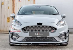 Max Design Front Bumper Lip For Ford Fiesta MK7 2017 + ST car accessories splitter body spoiler diffuser car tuning wing side