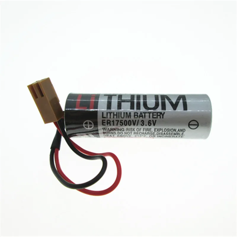 jiaxinda HOT NEW  ER17500V/3.6V ER17500V ER17500 lithium battery PLC control in 3.6V Li-ion battery plug