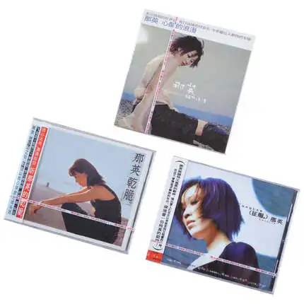 

China CD Disc Lyrics Book Box Set Chinese Classic Pop Music Singer Na Ying Songs Album