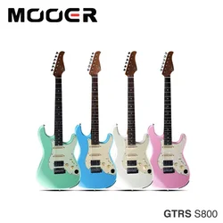 Mooer GTRS S800 S801 Professional Intelligent Electric Guitar with Built-In Effect Processor With GWF4 Wireless Footswitch