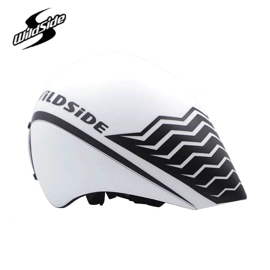 2020 nuovo casco da bicicletta da equitazione wildside casco da ciclismo su strada casco magnetico da corsa occhiali da triathlon per bici TT casco