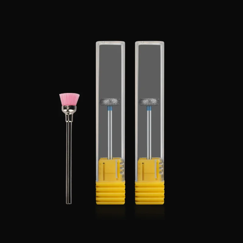 2 teile/los Diamant Nagel Bohrer Fräser Rotary Grat Häutchen Sauber Bits Gerät für Maniküre Nagel Dateien Kunst Werkzeuge – Detail 11