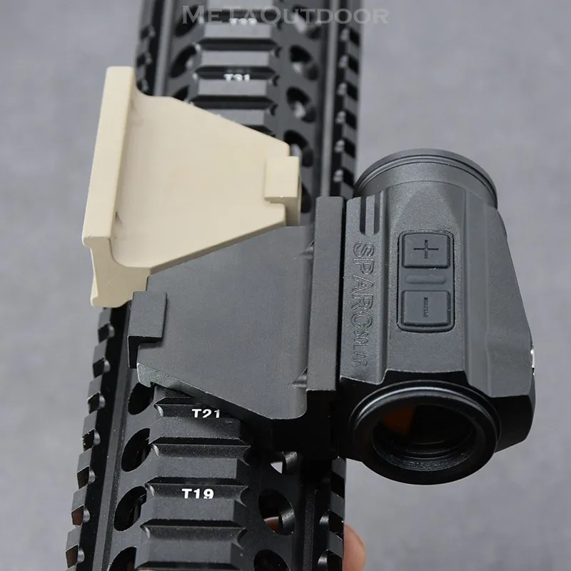 Tactical Reflex Red Dot Sight Side 20mm Picatinny Weaver Mount Extension Base