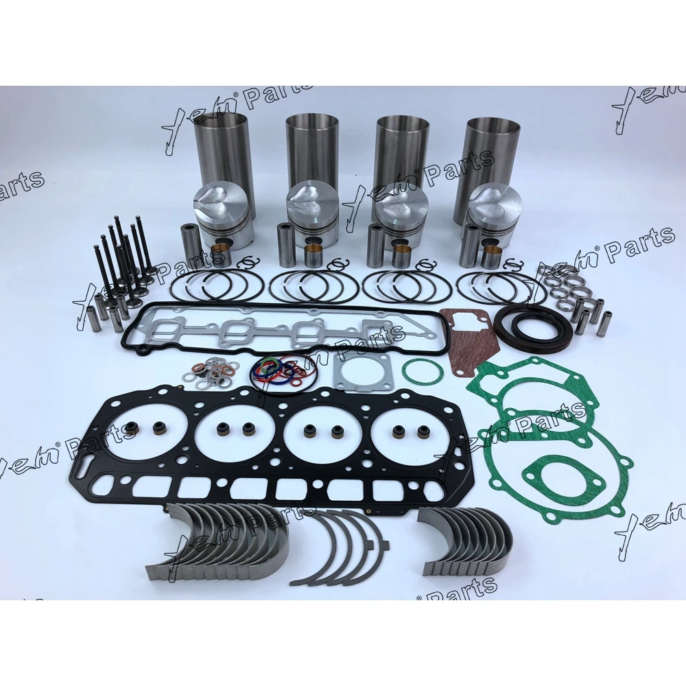 

For Komatsu engine 4D94 4D94-2 repair kit overhaul kit piston liner kit bearings full gasket kit