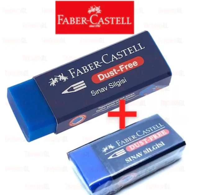 FABER CASTELL 2 PCS EXAM SİLGİSİ (1 small + 1 Large) 439607984