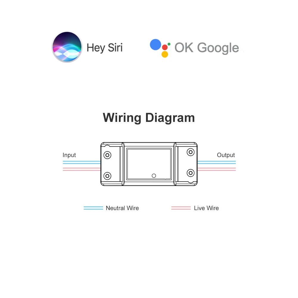 Switch Smart Home For Apple HomeKit WiFi Siri Google Assistant Voice Control Domotic Automation Socket Light Schedule Basic