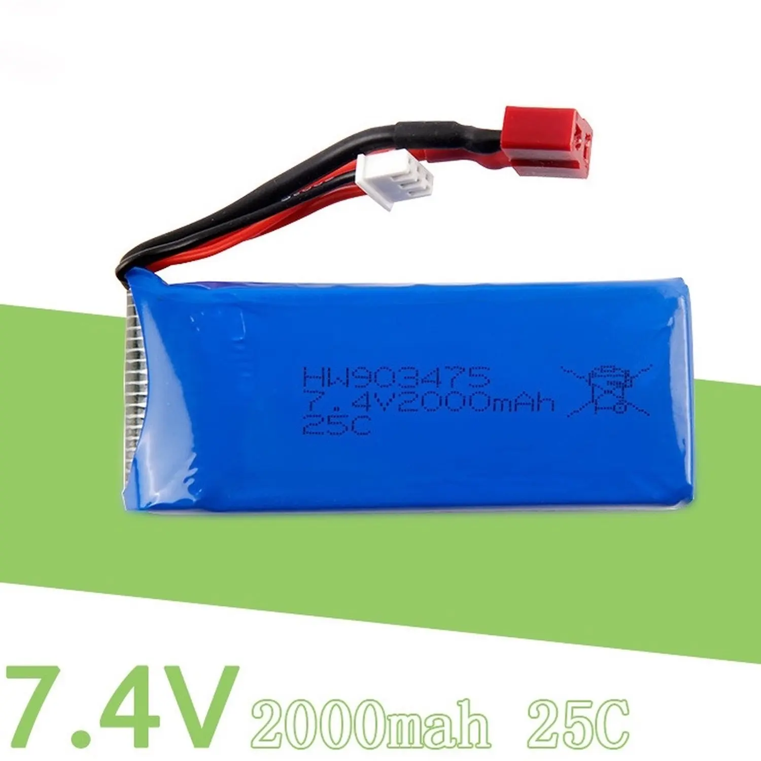 SYMA X8W QUADCOPTERO battery, X8C X8SW-7,4v 2000mah, 25C