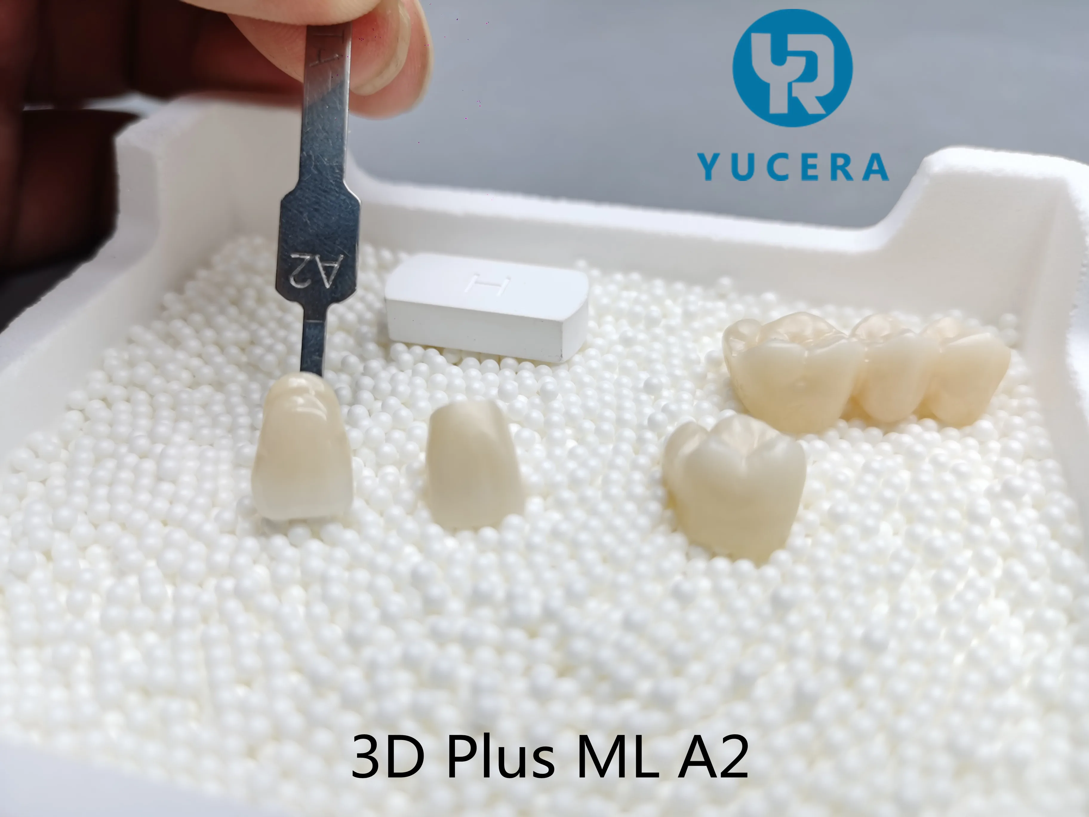 Yucera bloque de disco de circonita multicapa para instrumento Dental, 98x12mm, 14mm, 16mm, 18mm, 20mm, 22mm, bloque de circonita 3D