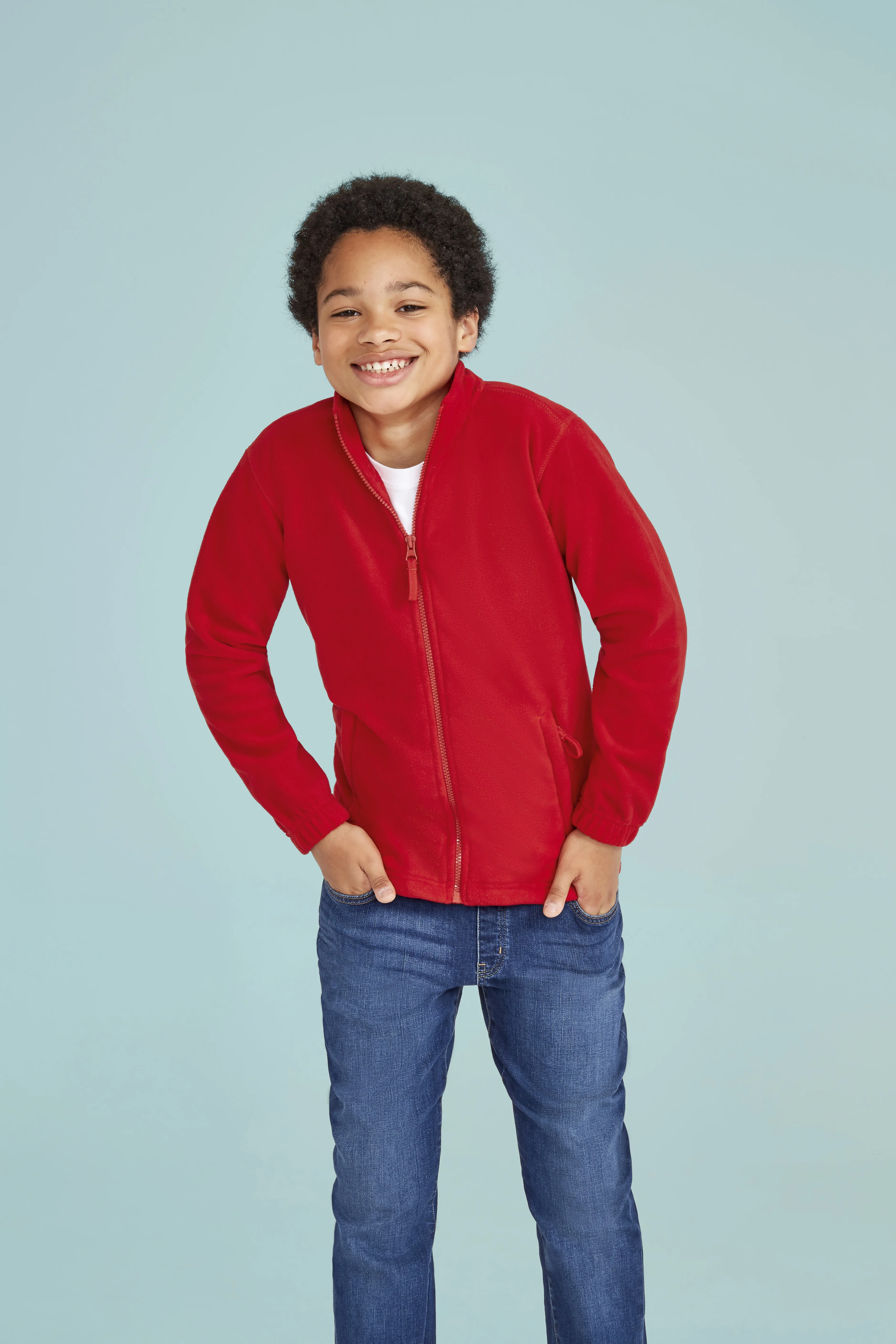 North Kids Child fleece jacket with zipper