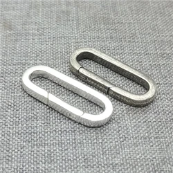 925 Sterling Silver Oval Lobster Clasp for Bracelet Necklace