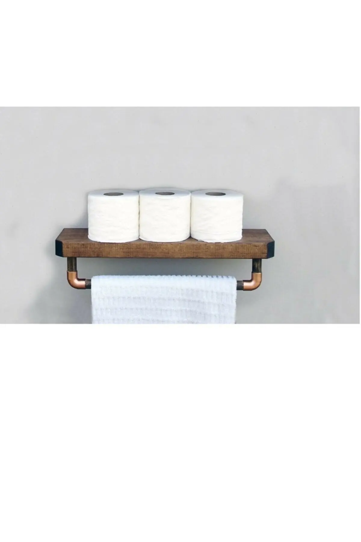 Wooden Wooden Bathroom Shelf Towel Rack Wooden Wall Hanger Wall Shelf Shelf Wall Shelf Handcrafted entirely from 100% solid wood