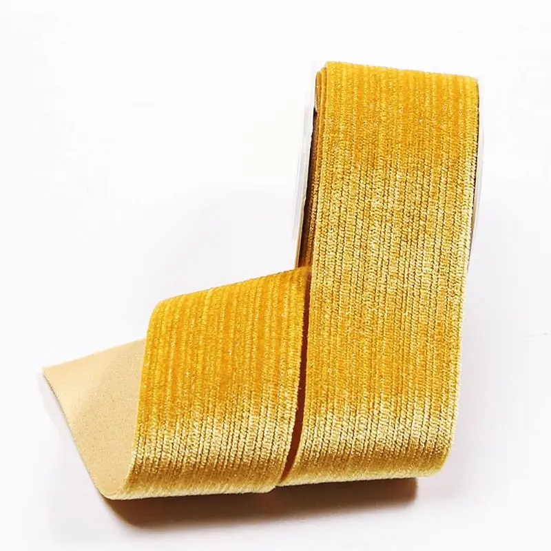 25Mm/38Mm/10 Yard Zachte Fluwelen Zilveren Lente Ui Lint Diy Handgemaakte Materiaal Boog Haar Accessoires boog Bloemen Gift Wrap Tape