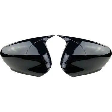 2xMirror Cover Car Side Door Rearview Side Mirror Cover Cap For Peugeot 301 ABS Plastic Piano Black Fast Shipping From turkey