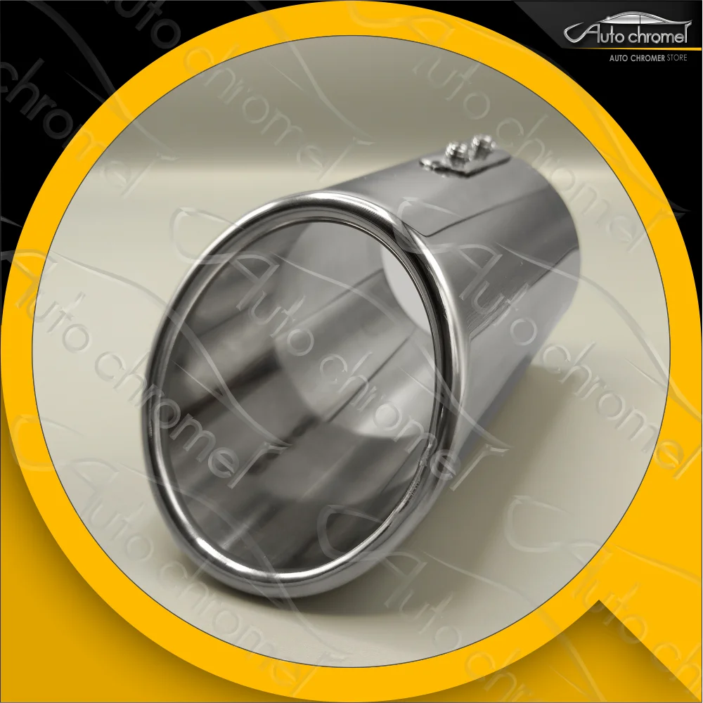 For Clio 5 Exhaust Tip Sport RS Type Chrome Accessory, Premium Quality, Exterior Parts, Car Accessories, External Styling