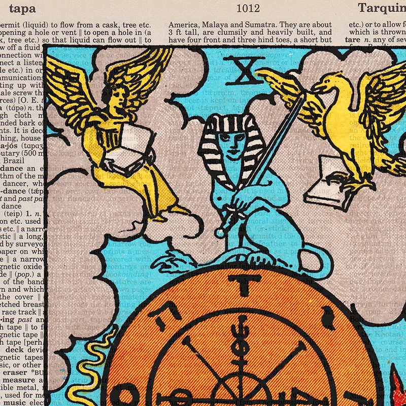 The Star Sun Tarot Vintage Posters Major Arcana Magician Card Canvas Painting Lovers Tarot Wall Art Prints Fortune Teller Gifts