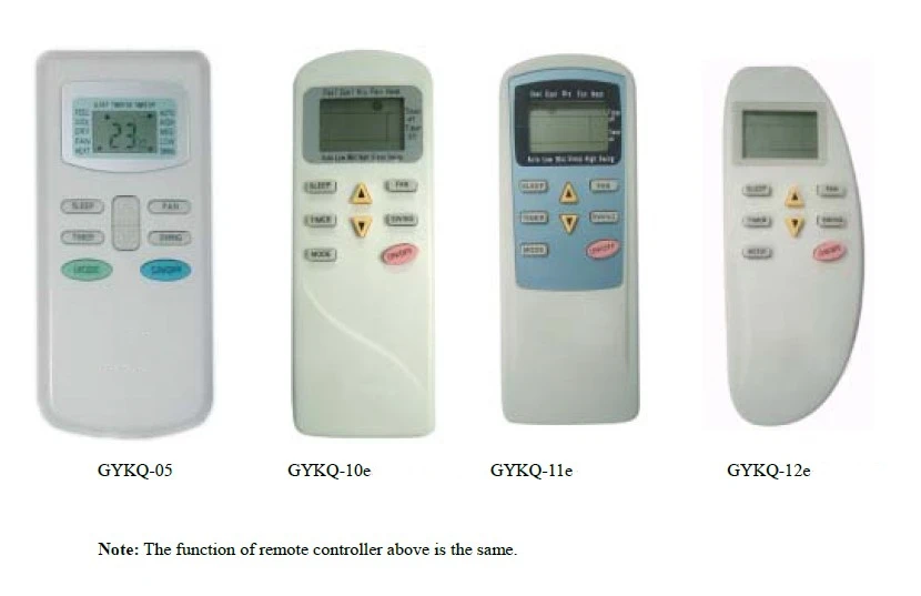 New AC Remote Control GYKQ-05 GYKQ-03 GYKQ-10E GYKQ-11E GYKQ-12E For TCL Klimaire Conia CIAC Airmaster Ayre Rix Air Conditioner