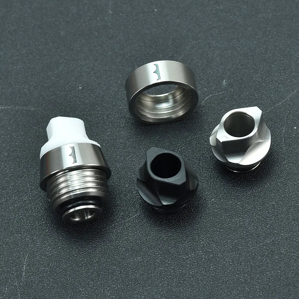 wolfcoolvape Vape drip tip Monarchy Multi Whistle Style Drip Tip Set for SXK BB / Billet Box Mod fit PRC ProRo tank