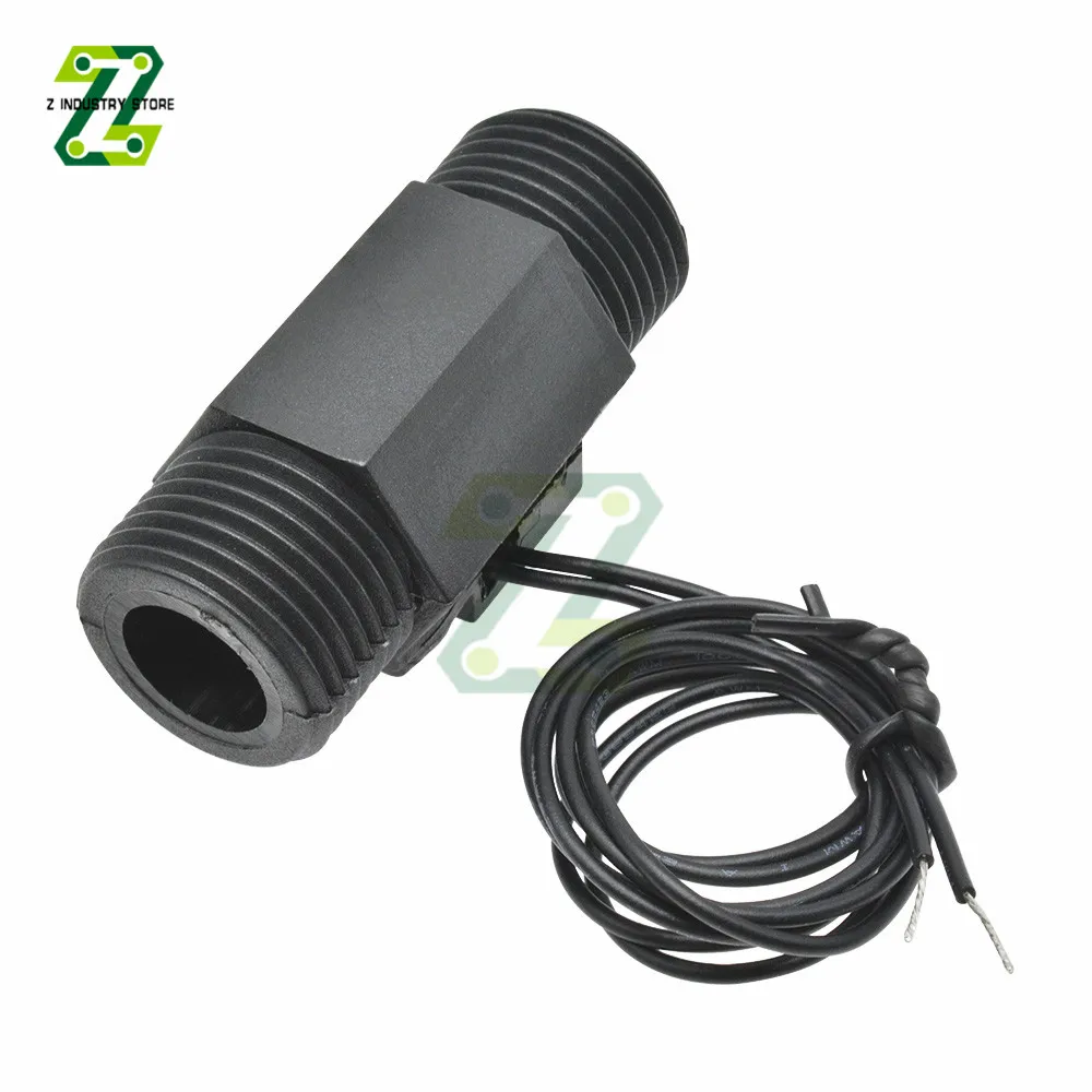 AC 220V 3A 22mm Water Flow Sensor Switch Plastic Water Flow Control Switch Water Sensor Magnetic Control Switch