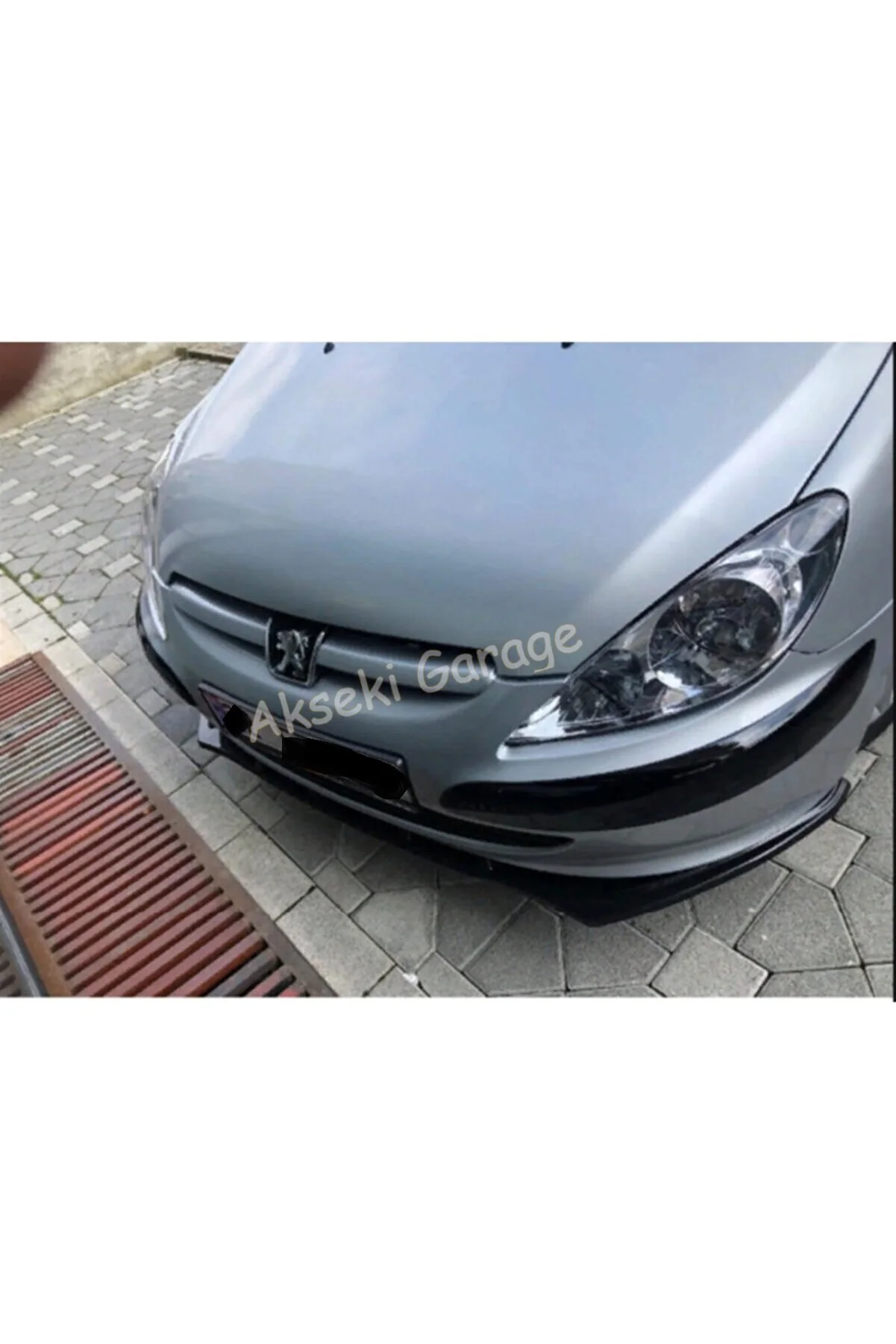 Front Bumper Attachment Lip for Peugeot 307 MODELS 2000-2007-Auto styling car accessories universal spoiler modified