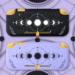 Aesthestic Black Moon Phase Nintendo Switch Lite Case Funda Pink Soft TPU Skin Shell Cover NS Lite Console Gaming Accessories