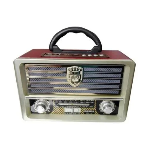 Meier M 113BT Rechargeable Nostalgic Radio USB SD MP3 Bluetooth 434173668