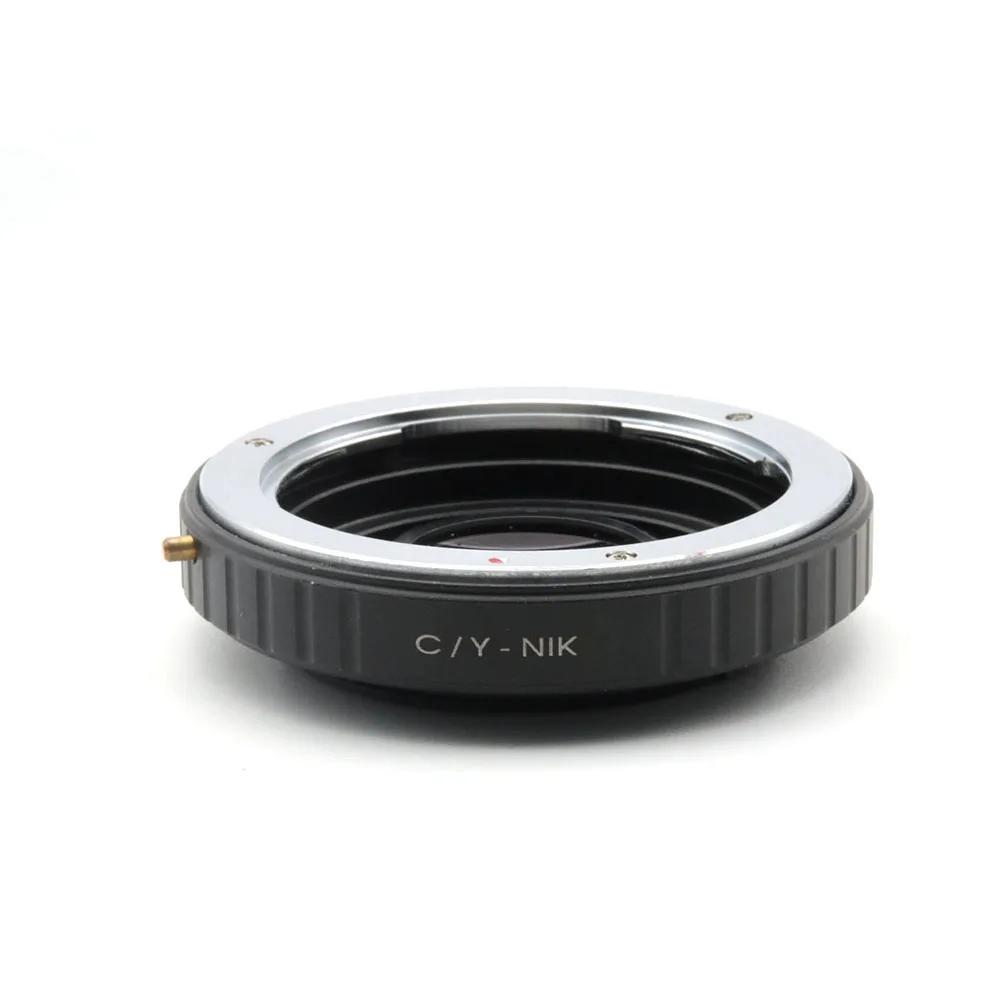 

CY-Nik F Mount Adapter Ring Support Focusing on infinity for Contax Yashica CY mount Lens to Nikon F mount Camera D750 D810 etc.
