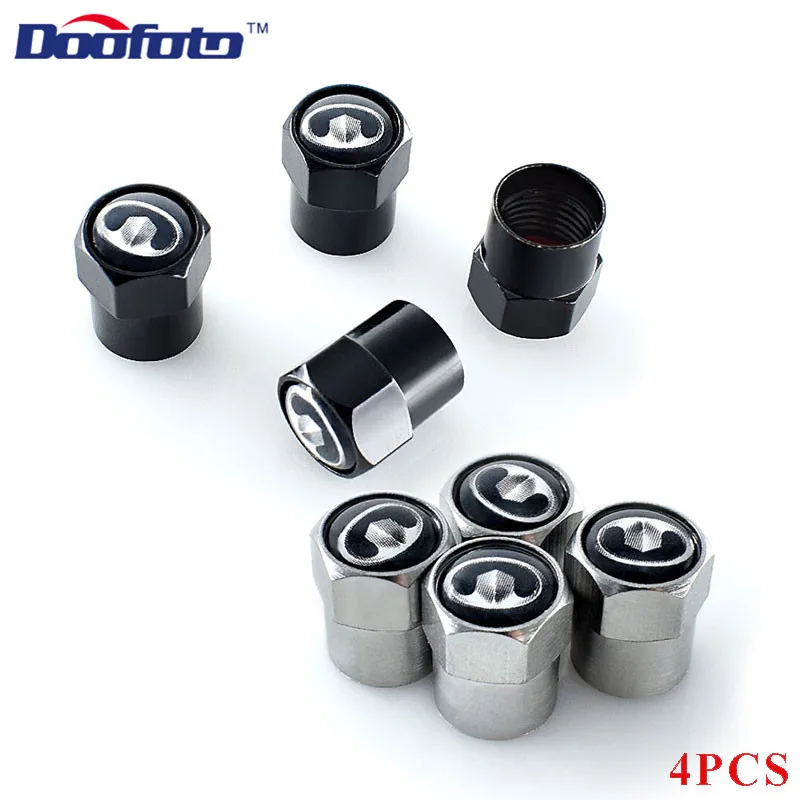 Doofoto 4x Car Valve Caps For Great Wall Hover H5 H3 Safe M4 Wingle 5 Deer Voleex C30 Accessories Car Wheel Tyre Tire Stem Cover