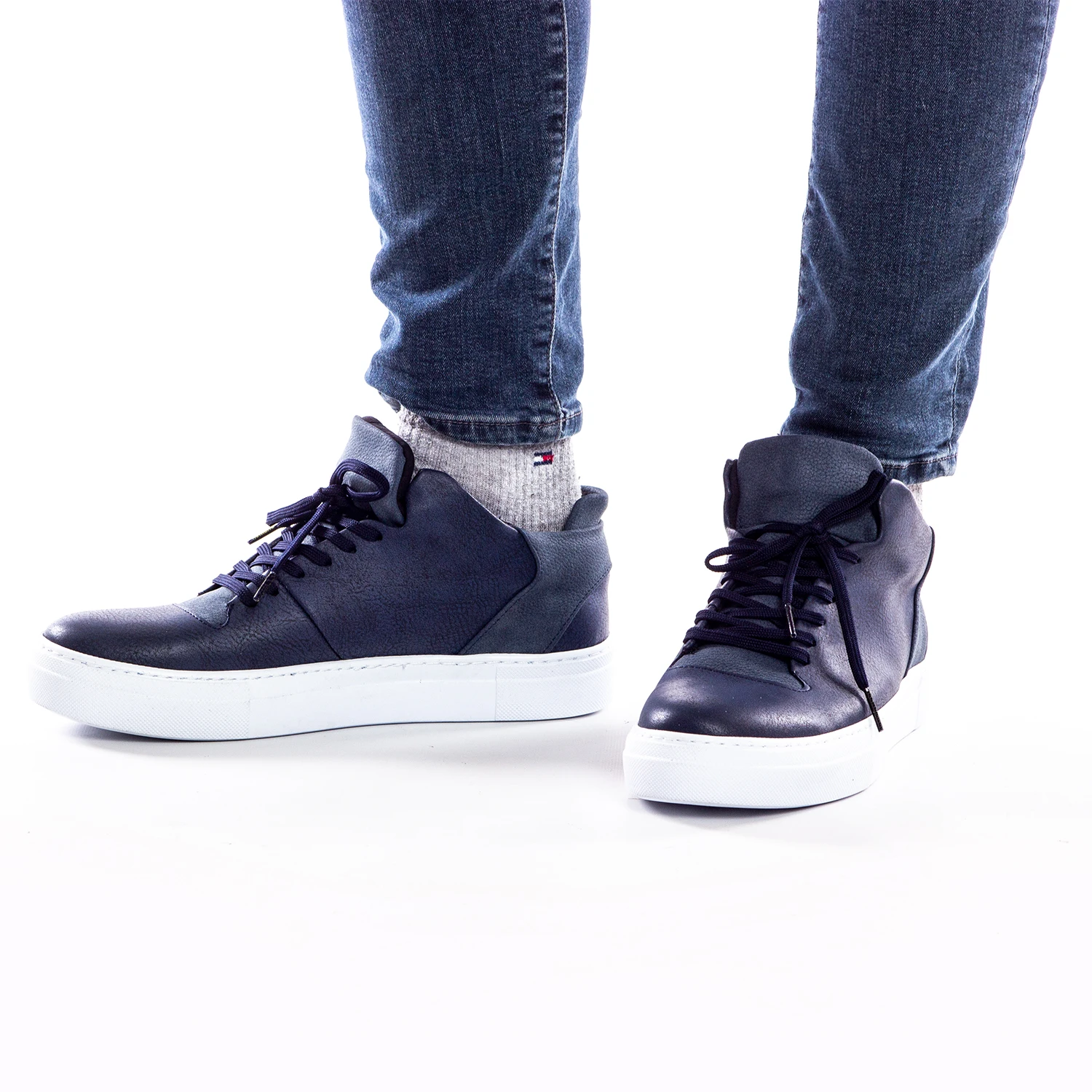 YTHG Giày Xanh Navy Unisex Da Nhân Tạo Giày Mùa Xuân Và Mùa Thu Nam & Nữ Thoải Mái Không Mùi Dẻo Thời Trang Cưới chỉnh Hình Đi Bộ Thể Thao Chạy Siêu Nhẹ Thoáng Khí 7 Màu Khác Nhau