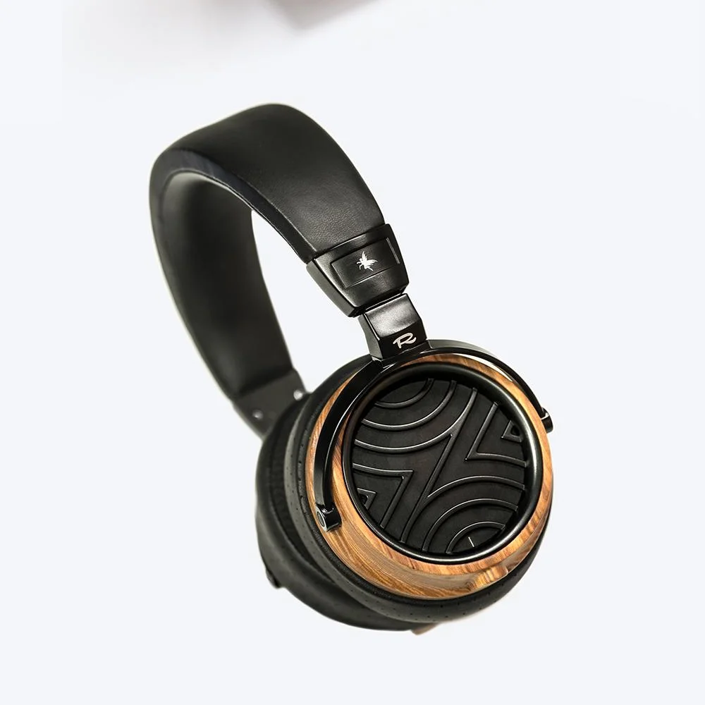 

Little Dot GYFU HiFi Triple Driver Headphone 50mm Large Nanocomposite Diaphragm+8mm High Frequency Driver Wooden Shell Dual Mode