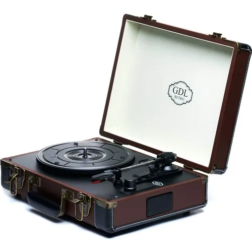 Retro Bag Pickup Built-In Rechargeable High Quality Musical Reasonable Price Past Craving Record Player Design Different Colors Memories