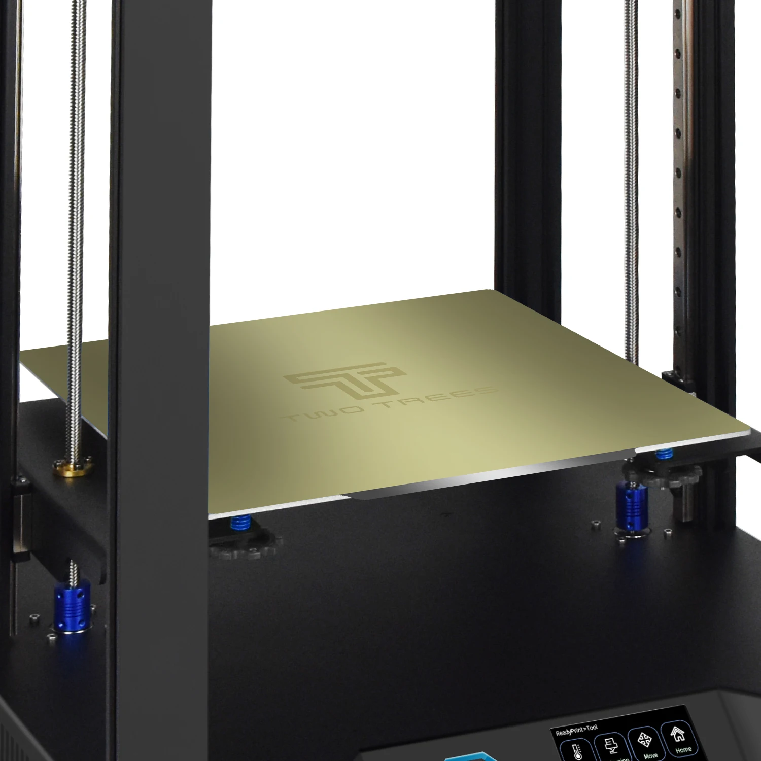 Twotrees-3D Printer Parts, PEI Smooth Powder Coating, Spring Steel Sheet, Hotbed Flex Base Magnética, Ender3 V2 Upgrade