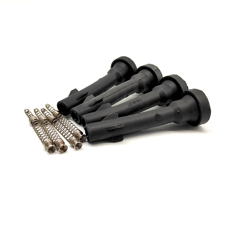 4PC Original Quality Ignition Coil Rubber Boot F01R00A024 For Chery QQ3 QQ6 YOUYOU YOUPAI YOUSHENG I II 1.1/1.1/1.2Car Accessory