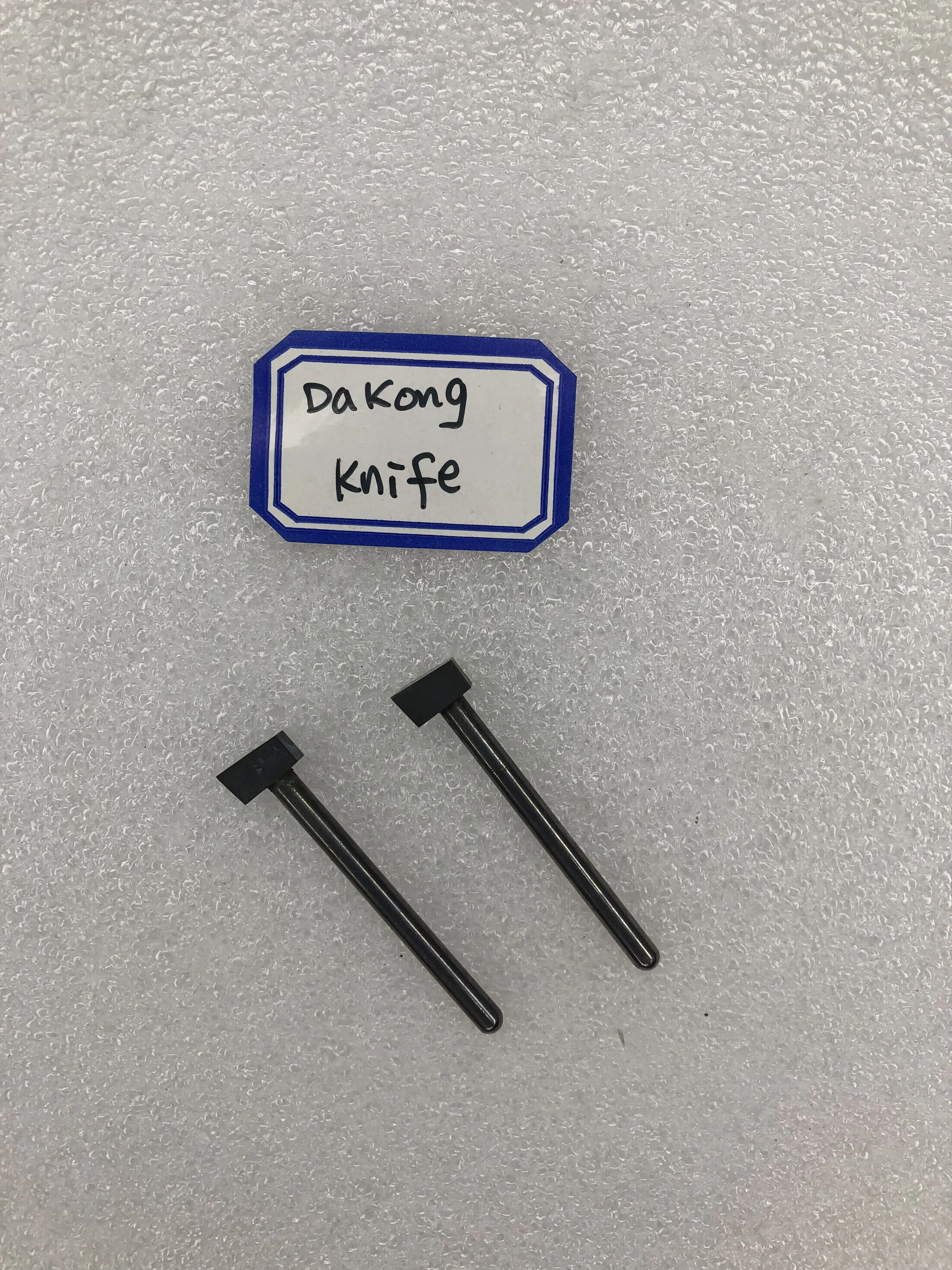 Daskong-cuchillo superior para máquina de tejer calcetines, con eje largo de 45mm