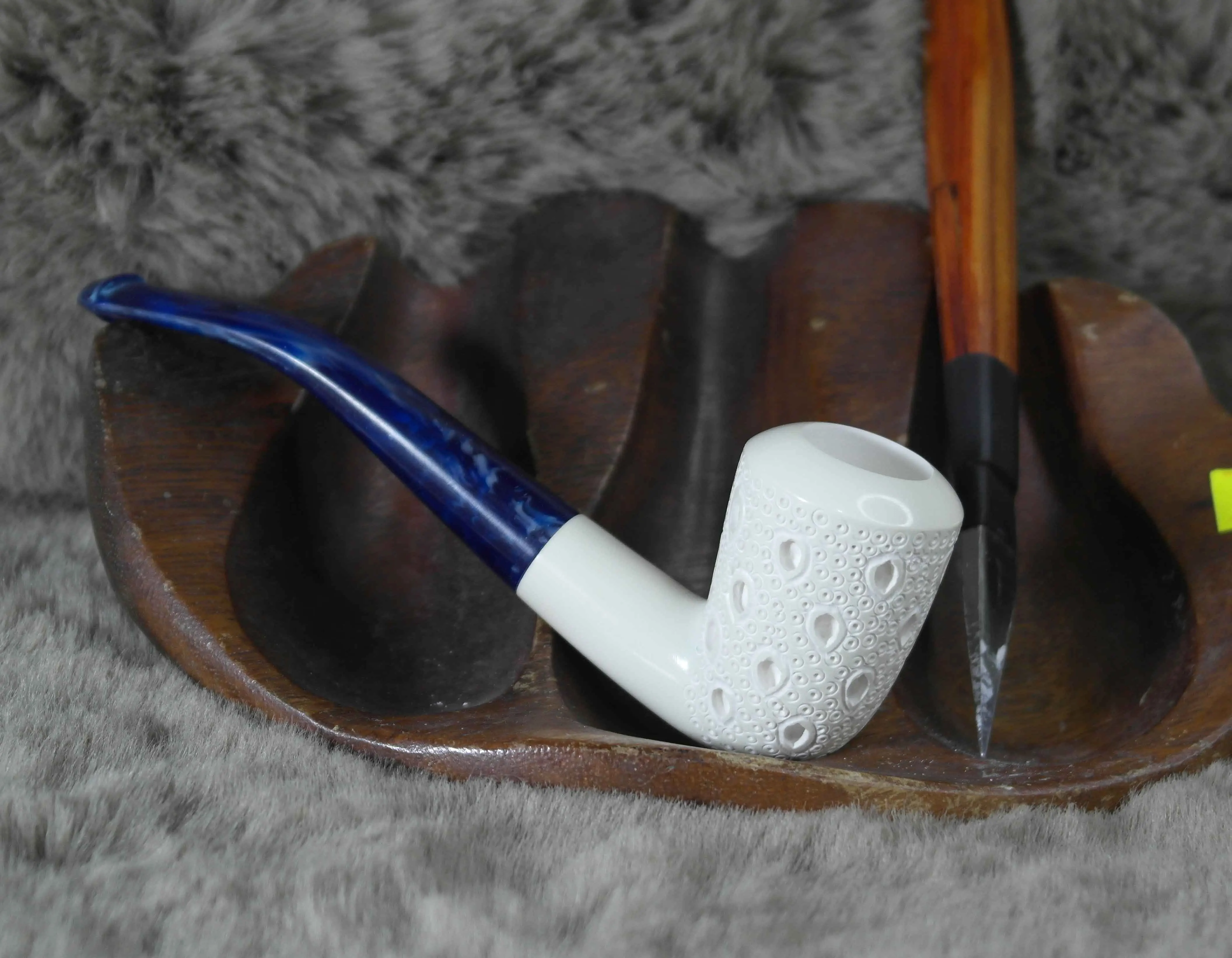 Handmade Block Meerschaum Pipe