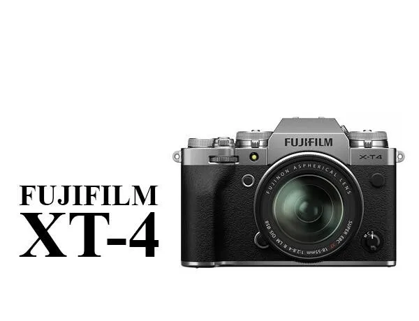 

New Fujifilm X-T4 XT4 Mirrorless Digital Camera and XF 18-55mm Lens Silver