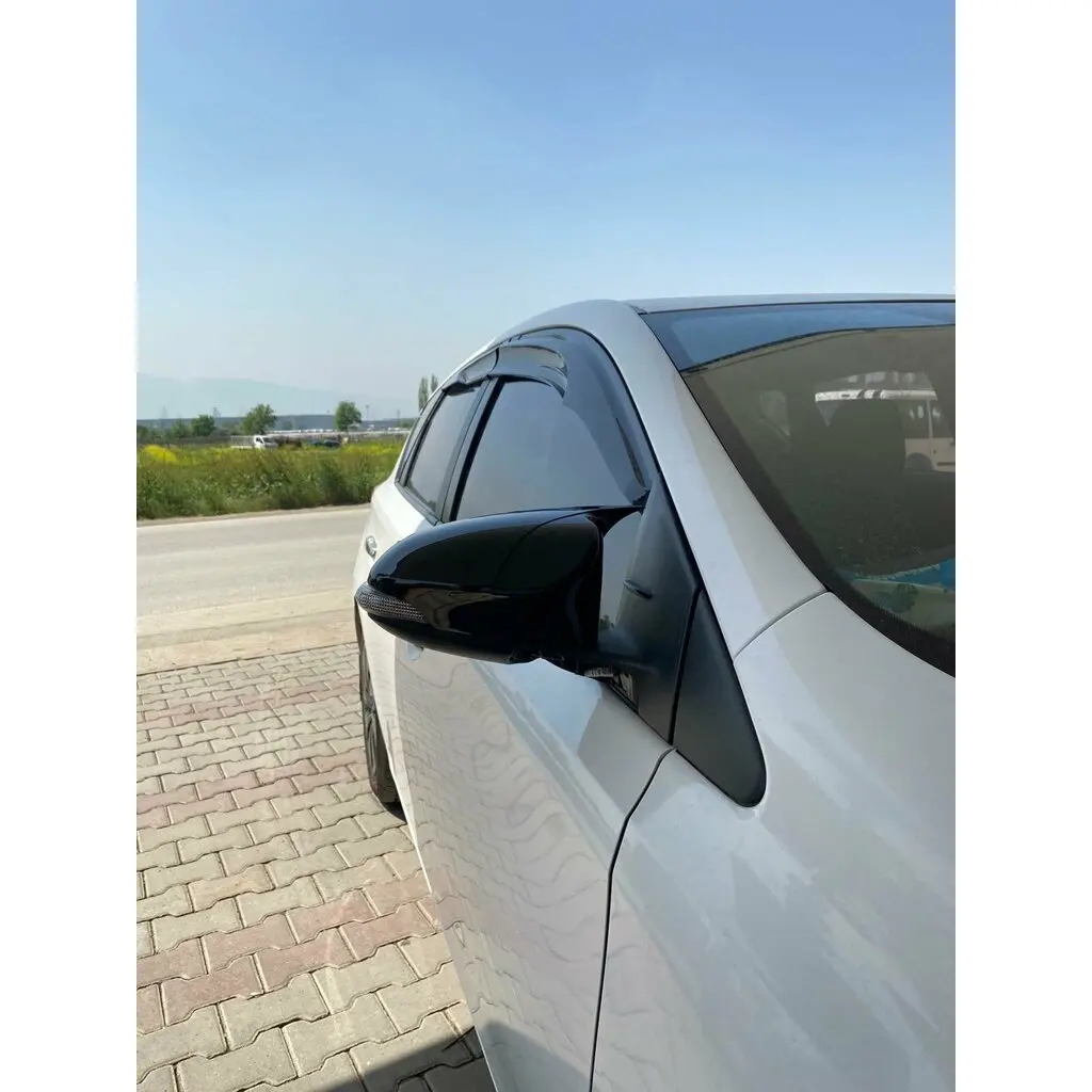 Mirror Cover Bat Mirror Cover For Toyota Auris Mirror Cover Piano Black 2 PCs Left-Right 2013 2014 2015 2016 2017 2018