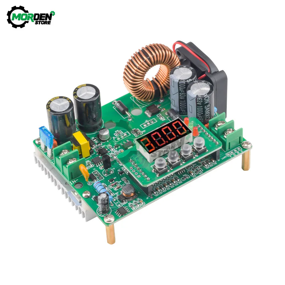 DC Buck Converter DC-DC Step Down Voltage Regulator 10V-75V to 0-60V12A Control Volt Reducer Board DKP6012 Power Supply