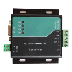 Taidacent High Performance Stability Serial to CAN Converter Adapter Can RS485 Bus Uart Can Converter RS232 to Can Bus Converter