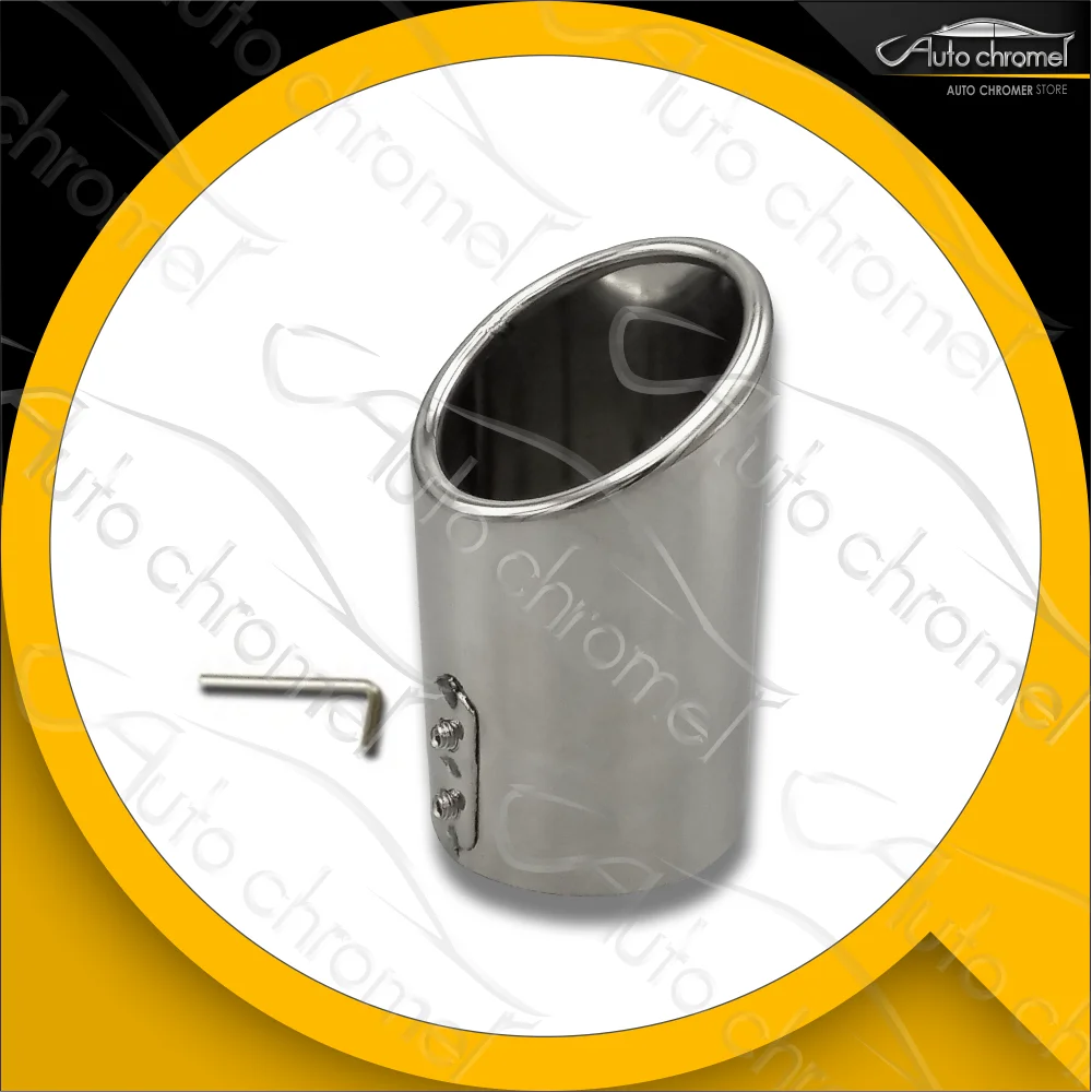 For Clio 5 Exhaust Tip Sport RS Type Chrome Accessory, Premium Quality, Exterior Parts, Car Accessories, External Styling