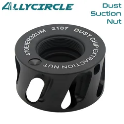 Aluminum Anti-rust OZ25 ER20UM ER25UM ER32UM ER40UM Dust Removal Nut 24000RPM Spindle Dust Extractor NUT