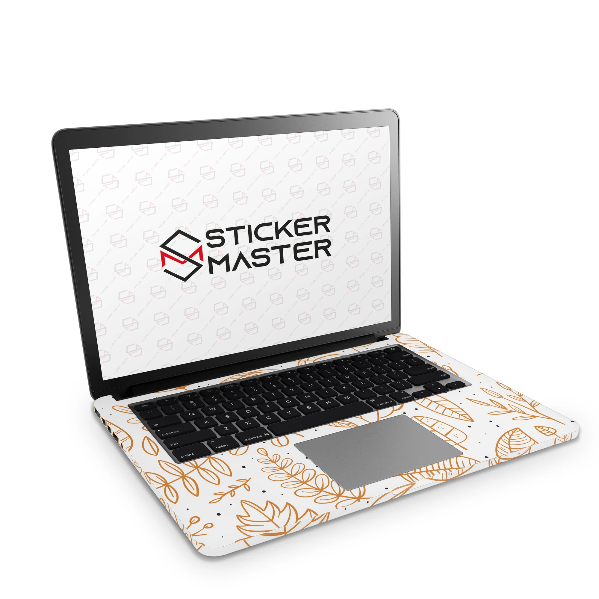 Sticker Master Autumn Background With Leaves Laptop Vinyl Sticker Skin Cover For 10 12 13 14 15.4 15.6 16 17 19 