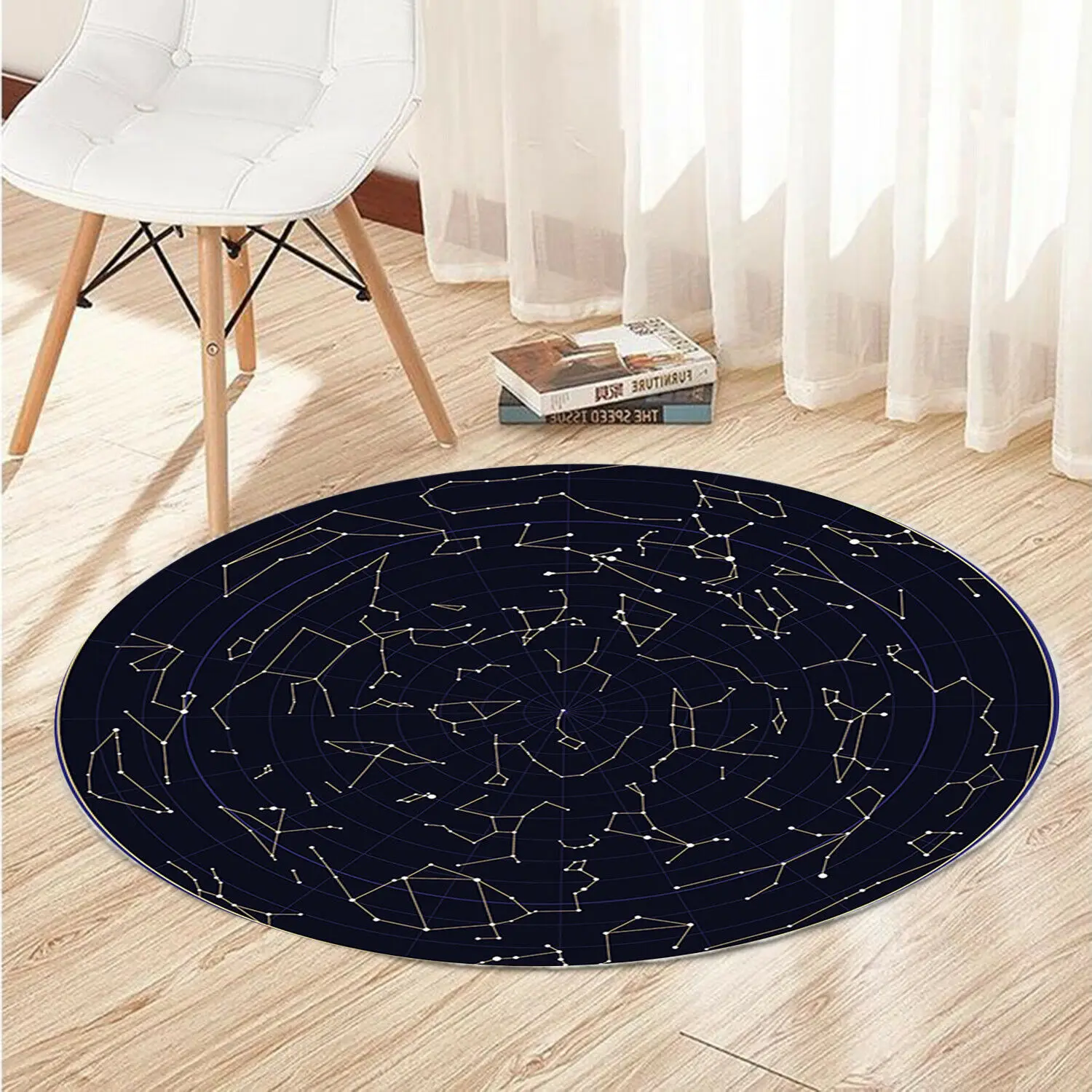 Southern Sky Rug, Living Room Rug, Southern Sky Rug, Round Rug,Round Carpet,Pattern Round,Popular Rug,Themed Rug,Home Decor