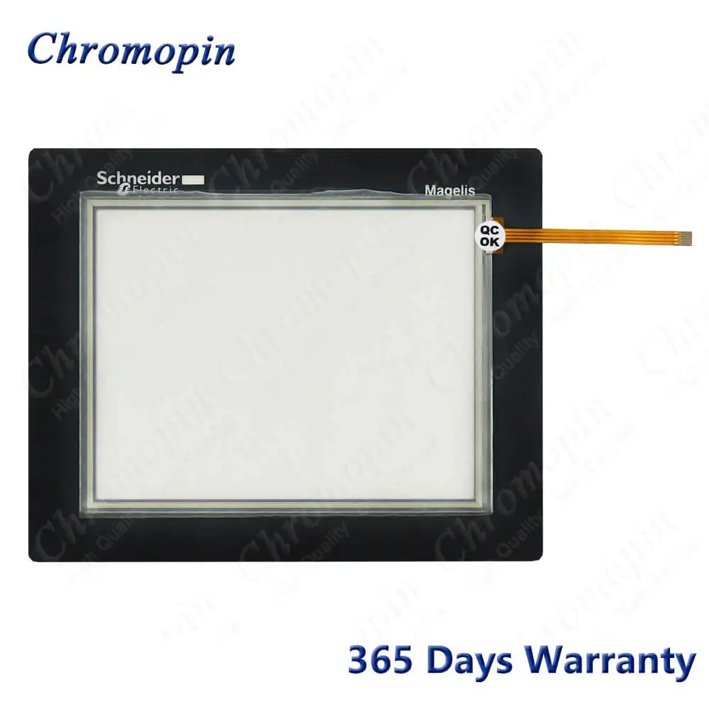 

HMIS85 Touch Screen Glass Panel Digitizer for Schneider HMIS85 Touchscreen Panel with Protective Film Overlay