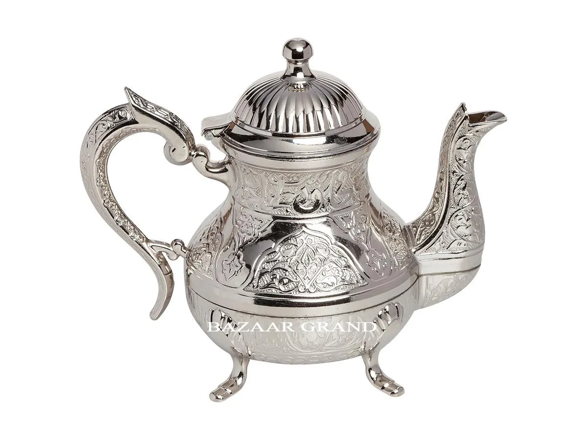 QUALITY TEAPOT WITH ZAMAK COLORS PATTERNED WEDDING GIFTS GREAT PRESENTATIONS WITH YOUR AWESOME DECOR  FREE SHİPPİNG