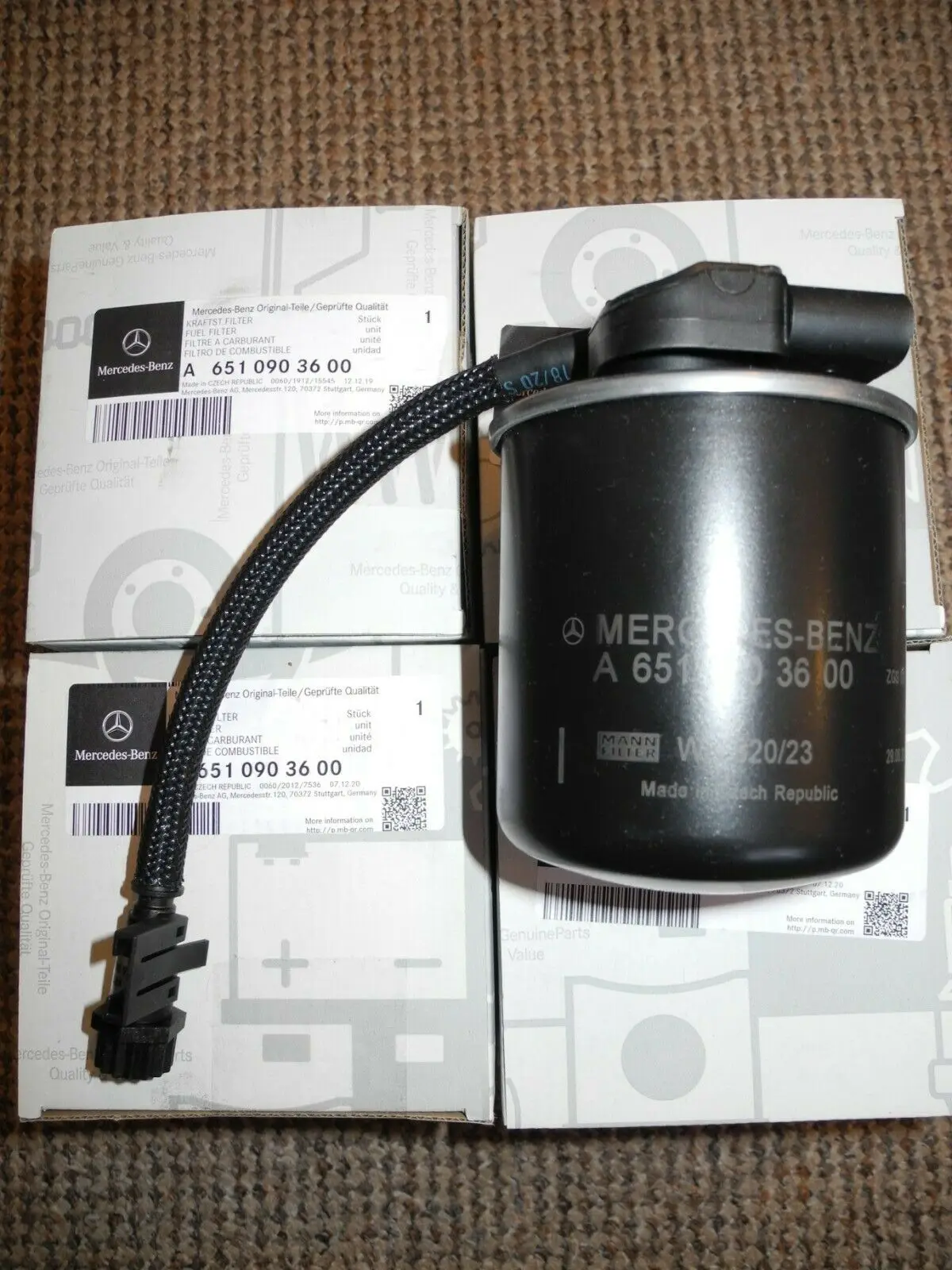 Mercedes Genuine Filter A6510903600 Fuel Filter