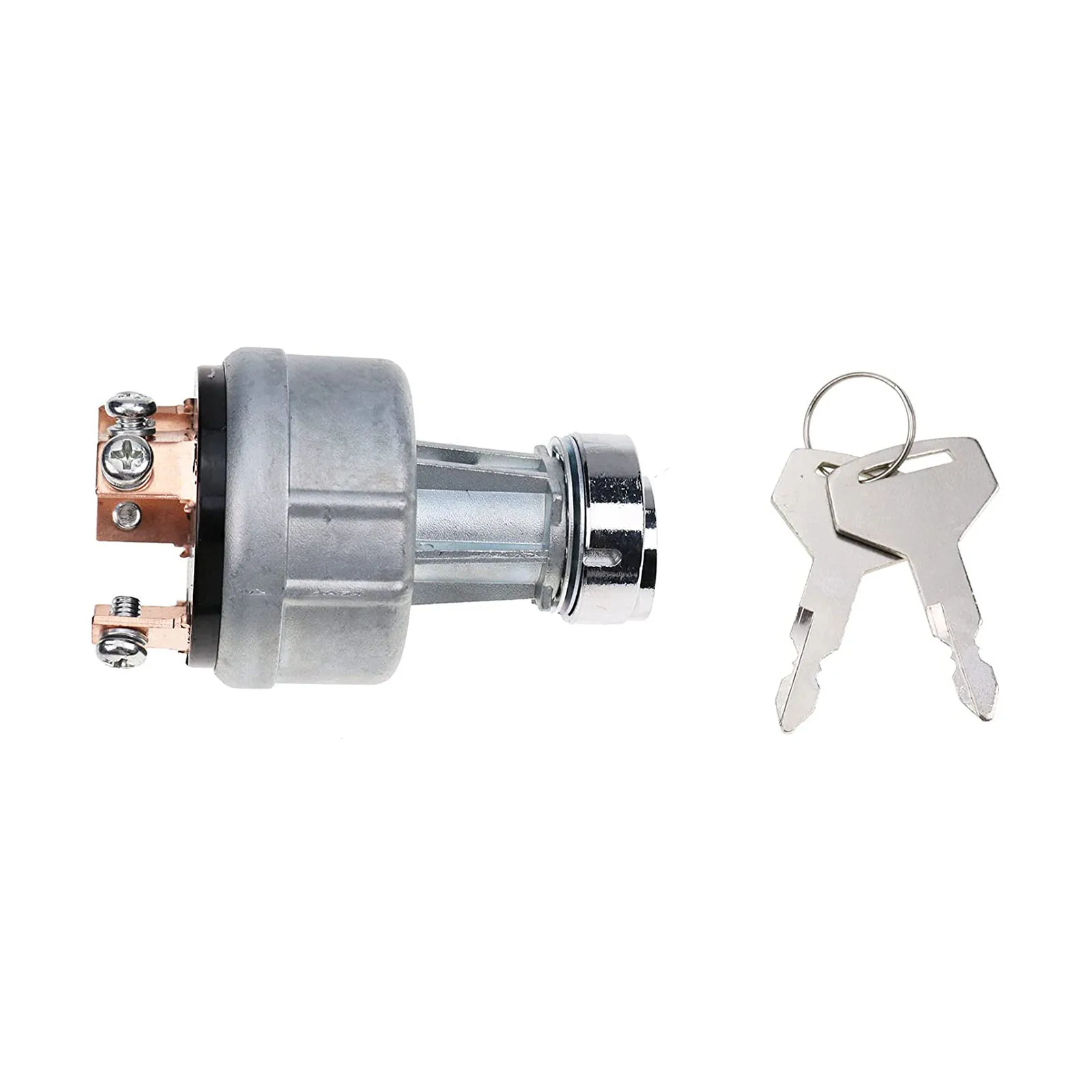 Ignition Switch 17001-00023 1700100052 with 2 H806 Keys Compatible with Takeuchi TL130 TL150 TB125 TB135 Excavator