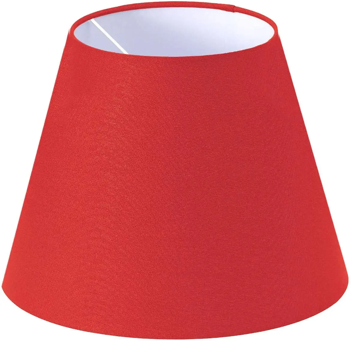 Lampshade Table Lamp Red Cone Lampshade 25x15x20 Cm Decorative High Quality Special Lampshade Fabric and metal Inner Nes