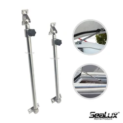 Sealux Hatch adjuster 248mm(9.8inch) to 432mm(17inch) Stainless steel for Yacht Boat accessory Marine hardware