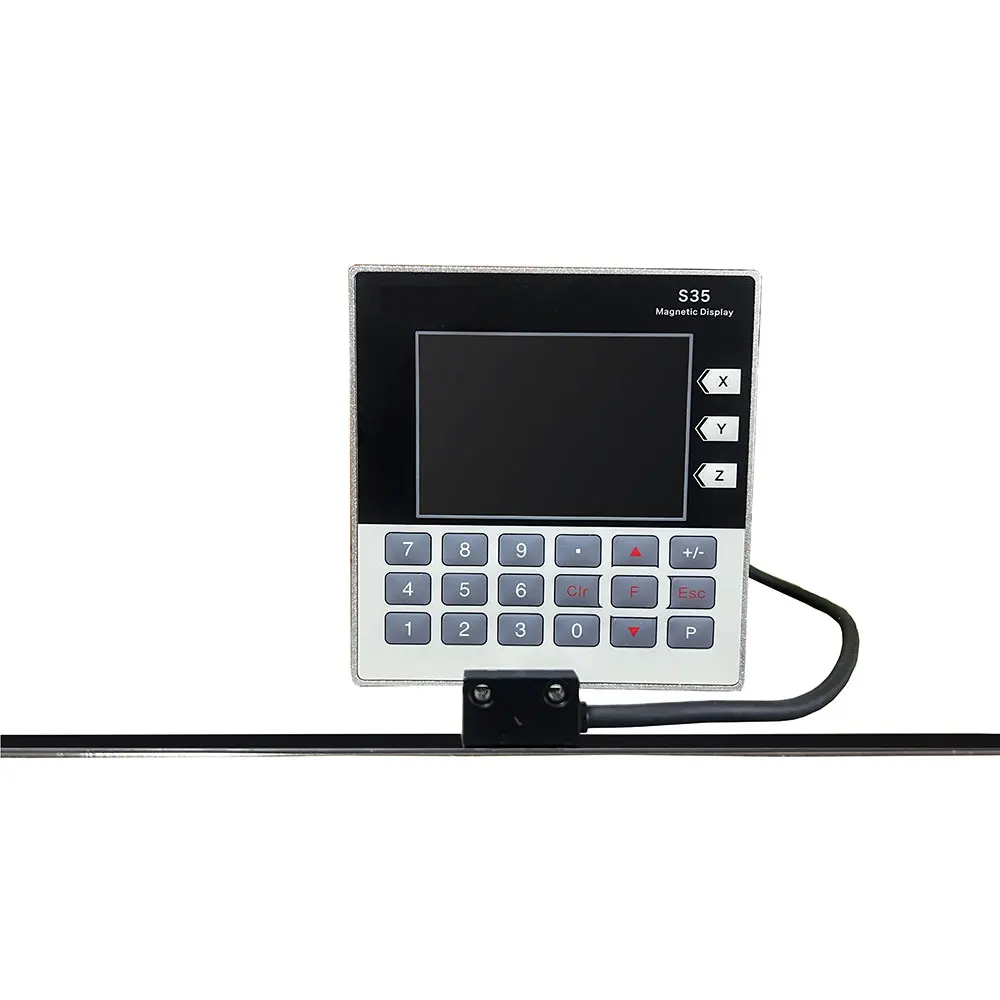 Imagem -03 - Mini Tttl Readout Lcd Conjunto Dro Magnético Eixos Sino Óptico Torno Eletrônico Linear Escalas de Medição Digital