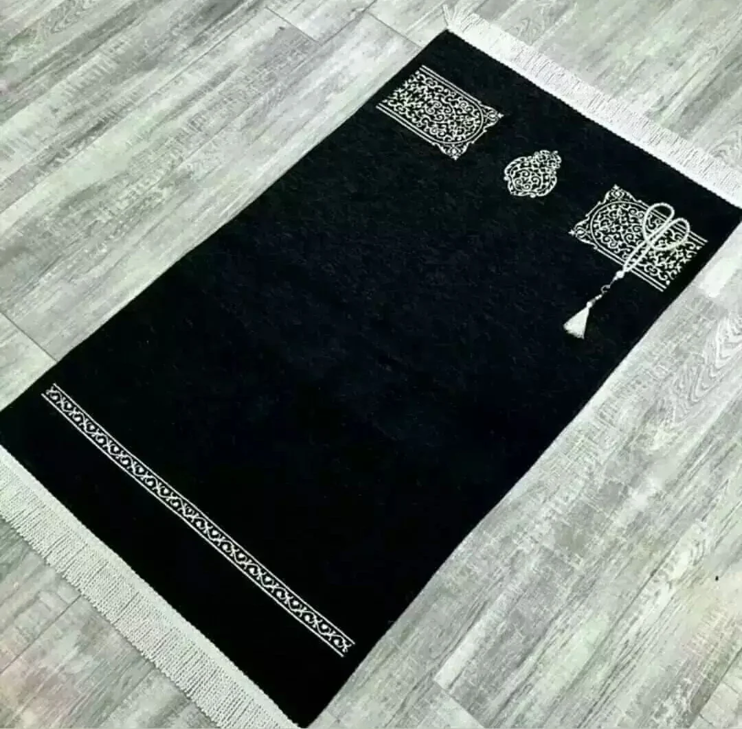 Kabe Model Arabic Muslims Prayer Mat Islamic Pray Rug Turkish Quality Woven Kilim Eid gift Adult's Prayer Rugs  Seccade